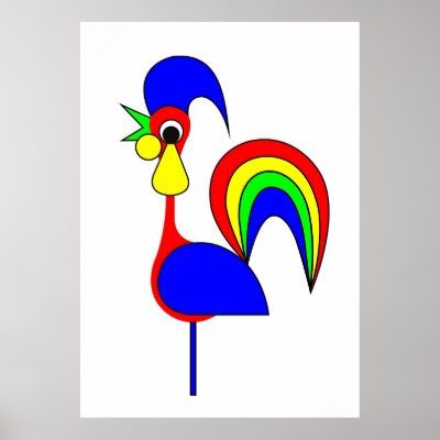 August Rainbow Posters by lonvig