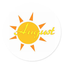 August Stickers