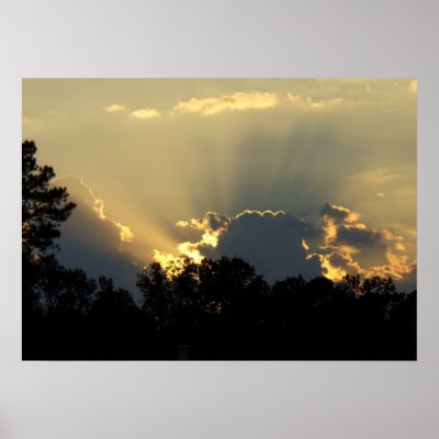 August Sunset 07 Poster by dru_satori