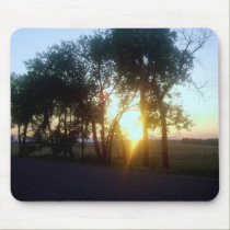 August Sunset mousepads