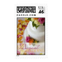 August Wedding Cake Postage Stamp