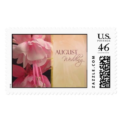 August Wedding Flower Stamp by aslentz