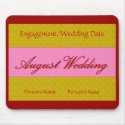 "August Wedding" Mousepad -Customizable