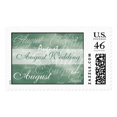 August Wedding Peridot Stamps