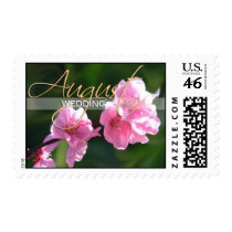 August Wedding Postage Stamp