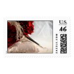 August Wedding Postage Stamp