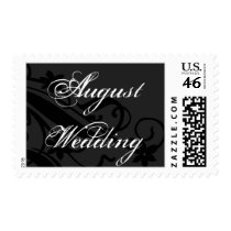 August Wedding Postage Stamp