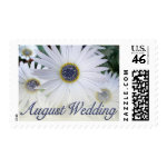 August Wedding postage stamps