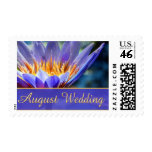 August Wedding postage stamps