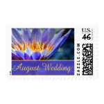 August Wedding postage stamps