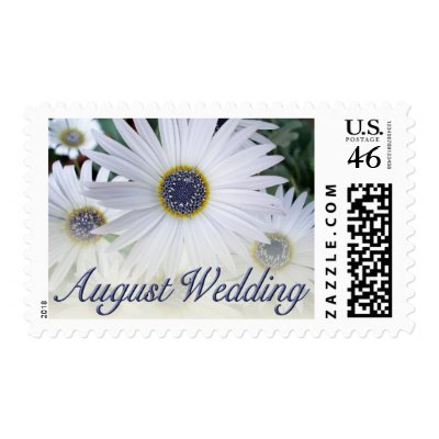 August Wedding stamps