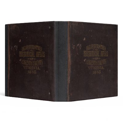 Augusta County, Virginia 3 Ring Binder by davidrumsey