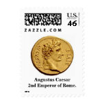 Augustus Caesar Second Emperor of Rome. postage