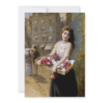 Augustus Edwin Mulready: A Street Flower Seller Announcements