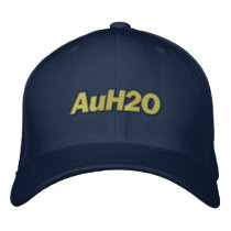 AuH2O Embroidered Hat embroidered hats