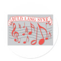 Auld Lang Syne stickers