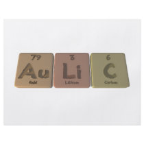Aulic-Au-Li-C-Gold-Lithium-Carbon Personalized Flyer