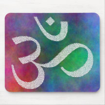 Aum Colorful OM Mouse Pads