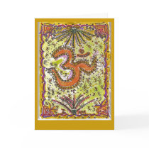 Aum (I Am) Card by mcewencj Aum (I Am) Card