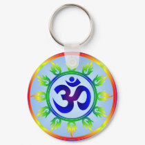 Aum Keychain by armaiti Aum Keychain