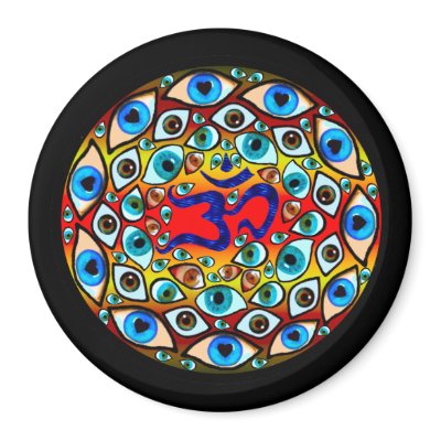 Aum Sphere Refrigerator Magnet by LucidShaman
