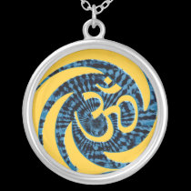 Aum  Tie-Dye Swirl Necklace necklaces
