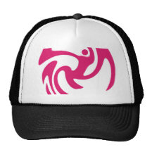 aum-tribal mesh hat