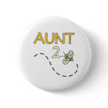 Aunt 2 Bee Pinback Button