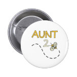 Aunt 2 Bee Pinback Button