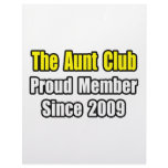 Aunt Club...Since 2009 Personalized Letterhead