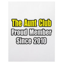 Aunt Club...Since 2010 Letterhead Template
