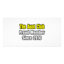 Aunt Club...Since 2010 Photo Card Template