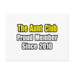 Aunt Club...Since 2010 Postcard