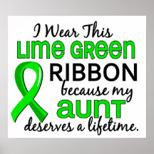 Aunt Deserves Lifetime Lymphoma Poster