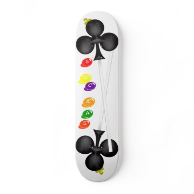 Aunt Esther Custom Skate Board by Queen_of_Clubs