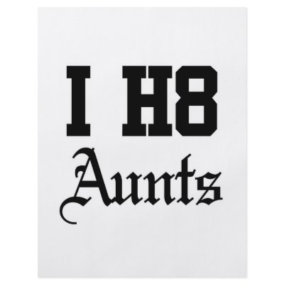 aunt personalized flyer by ih8designs