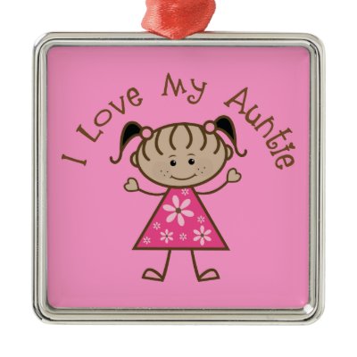 Gifts Love on Aunt Gift I Love My Auntie Keepsake Gift Ornament
