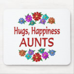 Aunt Hugs Mouse Pads