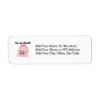Aunt of New Niece T-shirts and Gifts Return Address Labels