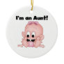 Aunt of New Niece T-shirts and Gifts Christmas Ornaments