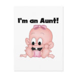 Aunt of New Niece Tshirts and Gifts Post Card