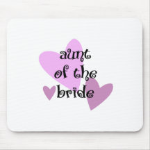 Aunt of the Bride Mouse Pads