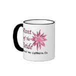 Aunt of the Bride Pink Mug