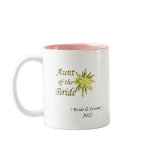 Aunt of the Bride Pink Mugs
