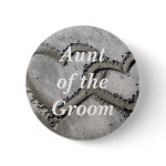 Aunt Of The Groom Pinback Buttons