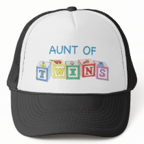 Aunt of Twins Blocks hats by Scrappintwins Aunt of Twins Blocks hats