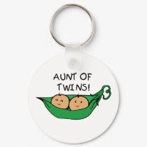 Aunt of Twins Pod keychains by Scrappintwins Aunt of Twins Pod keychains