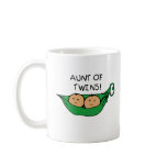 Aunt of Twins Pod Mugs