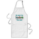 Aunt Outswim Outbike Outrun Triathlon Apron