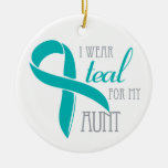Aunt - Ovarian Cancer Ornament
